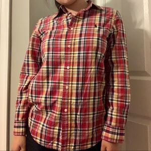 Ralph Lauren polo button up shirt!